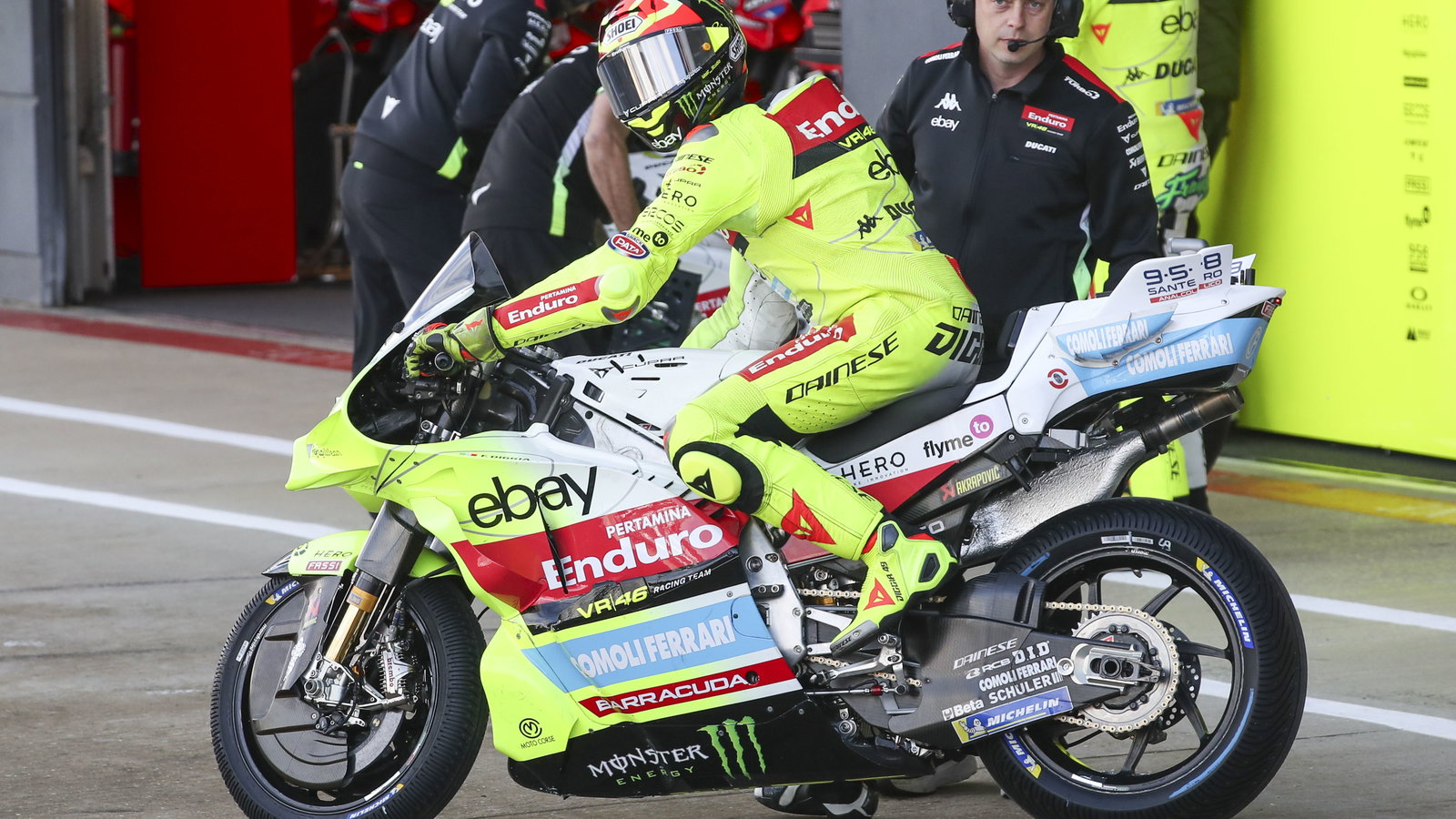 Fabio Di Giannantonio, VR46 Ducati, 2025 British MotoGP