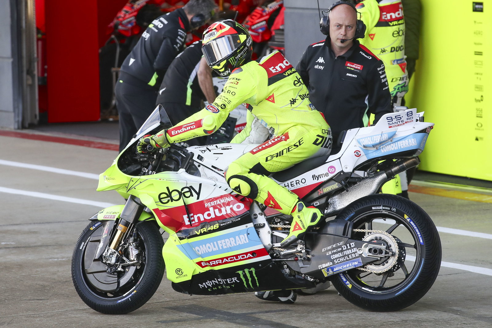 Fabio Di Giannantonio, VR46 Ducati, 2025 British MotoGP