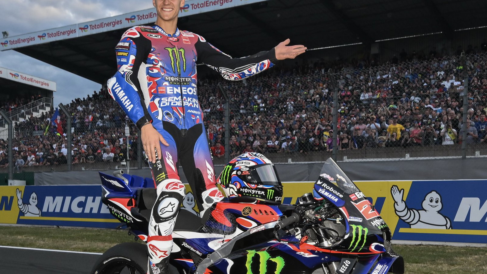 Fabio Quartararo, Yamaha Factory Racing, 2025 French MotoGP