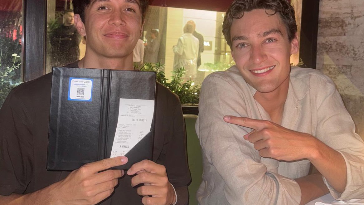 Alex Albon and George Russell had dinner after the Monaco GP