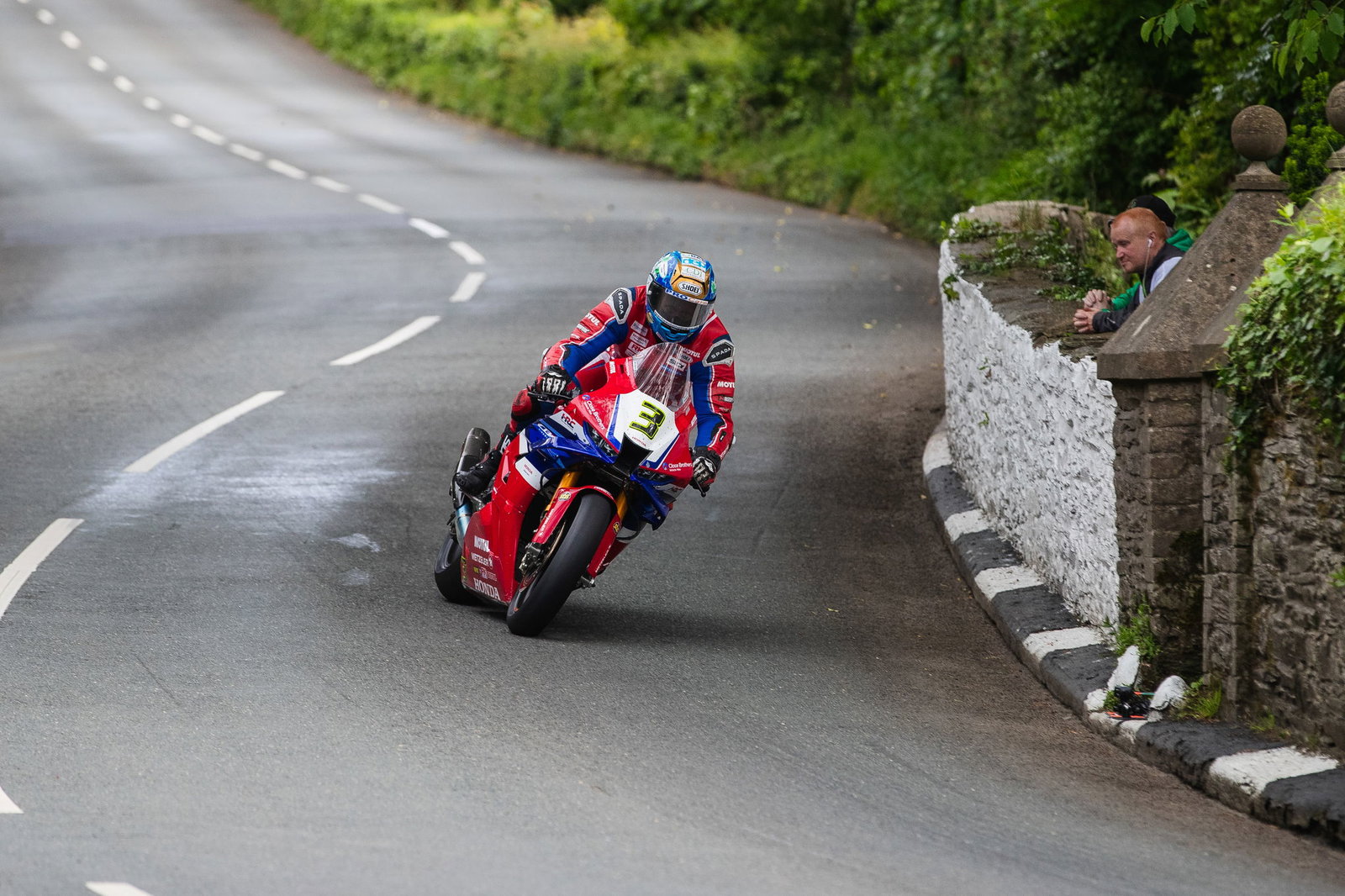 Dean Harrison, Honda Racing, 2024 Isle of Man TT