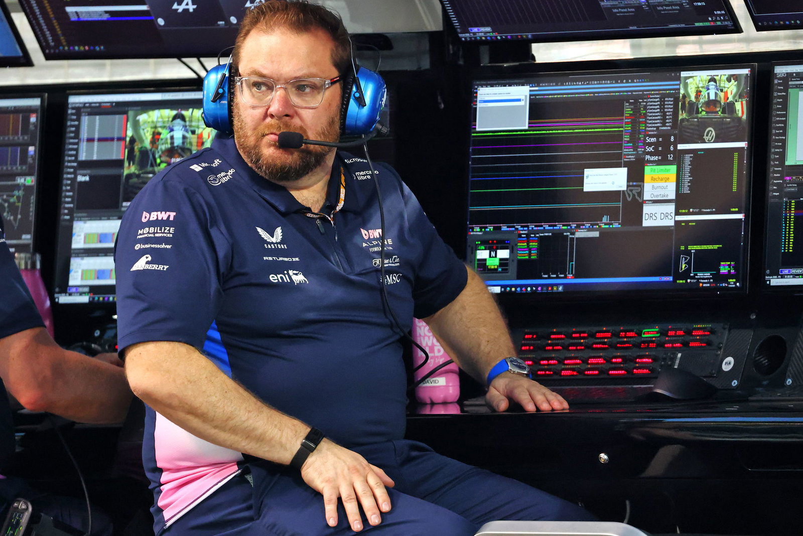 Alpine racing director Dave Greenwood 