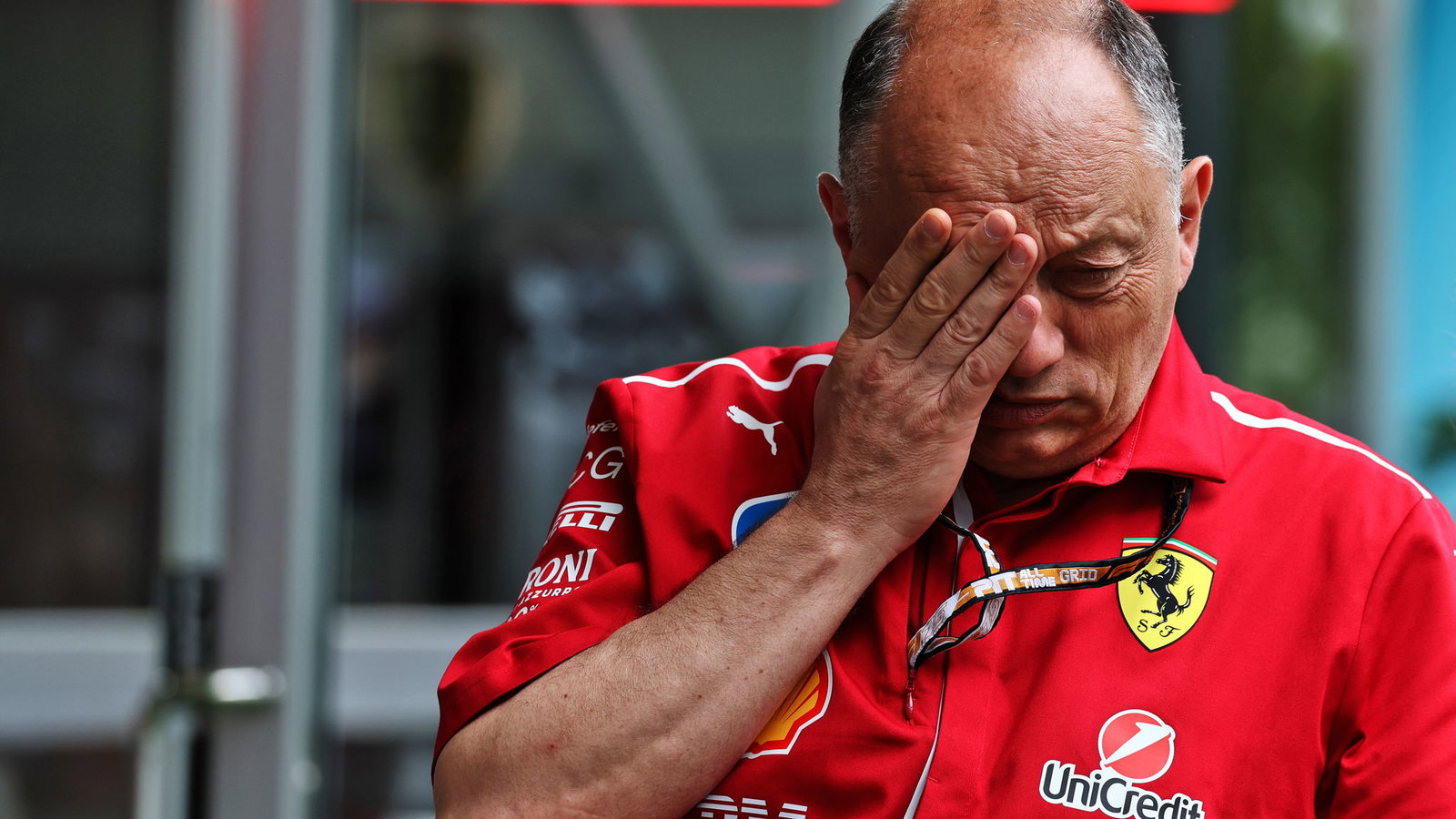 Ferrari team principal Fred Vasseur