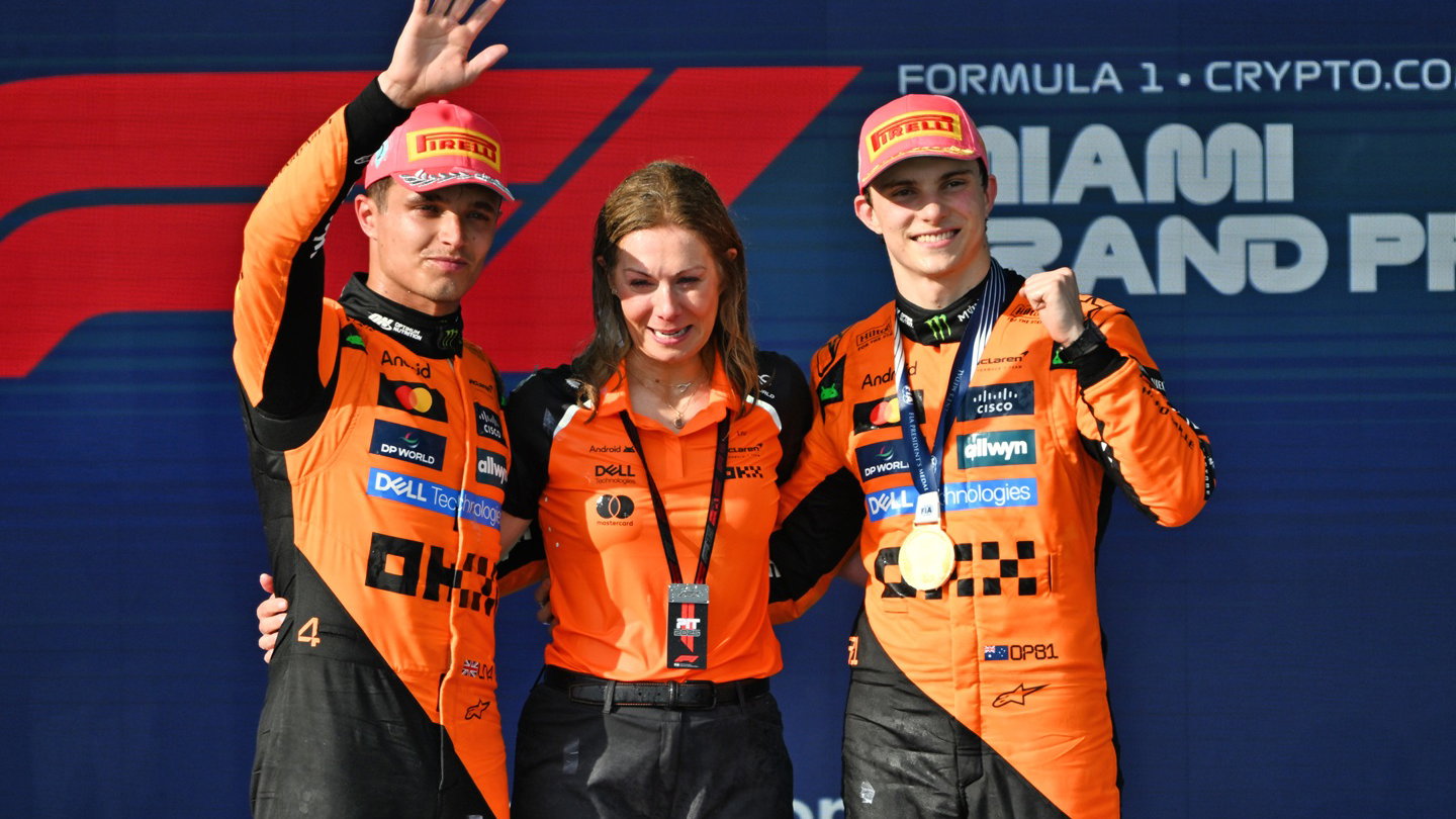 Oscar Piastri and Lando Norris, McLaren