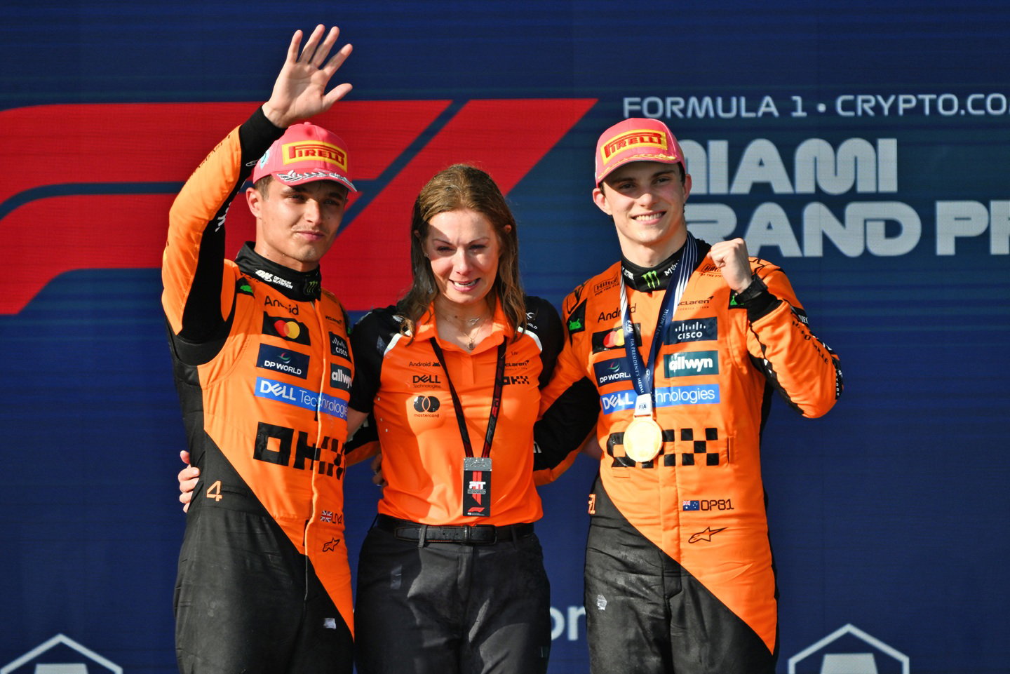 Oscar Piastri and Lando Norris, McLaren