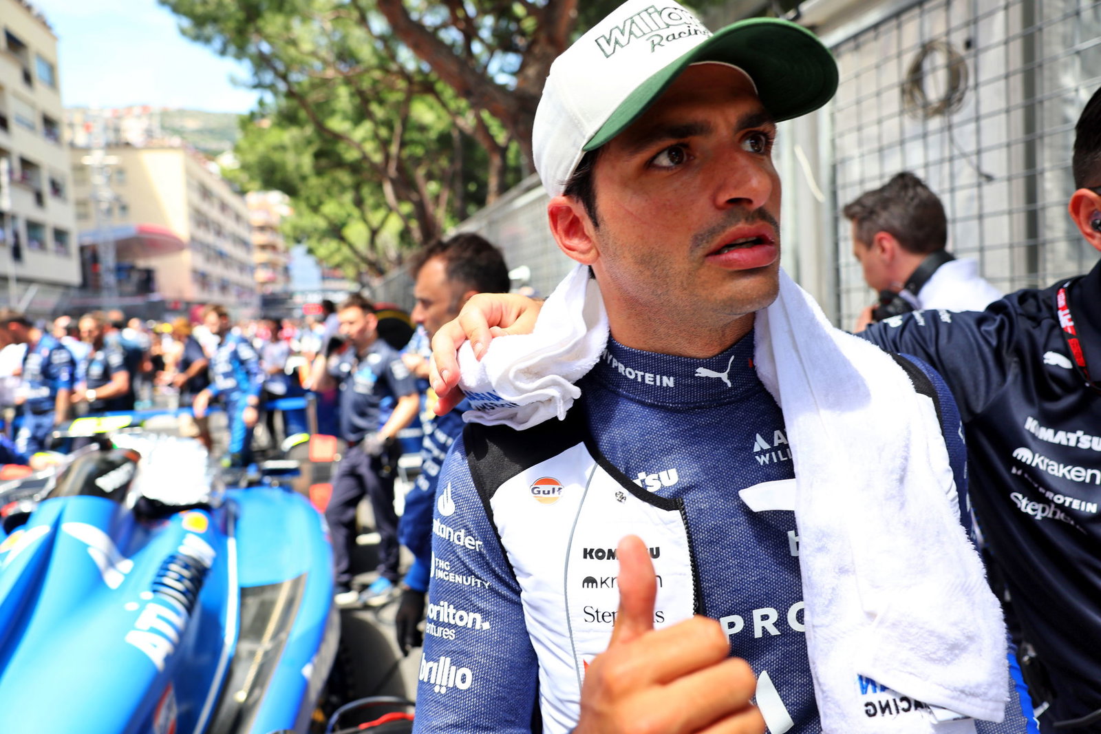 Sainz has found a new "home" at Williams 