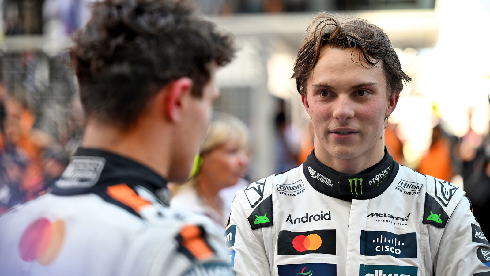 Oscar Piastri and Lando Norris