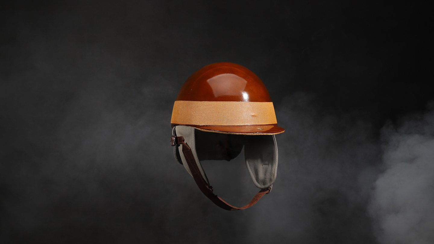 Juan Manuel Fangio's replica helmet