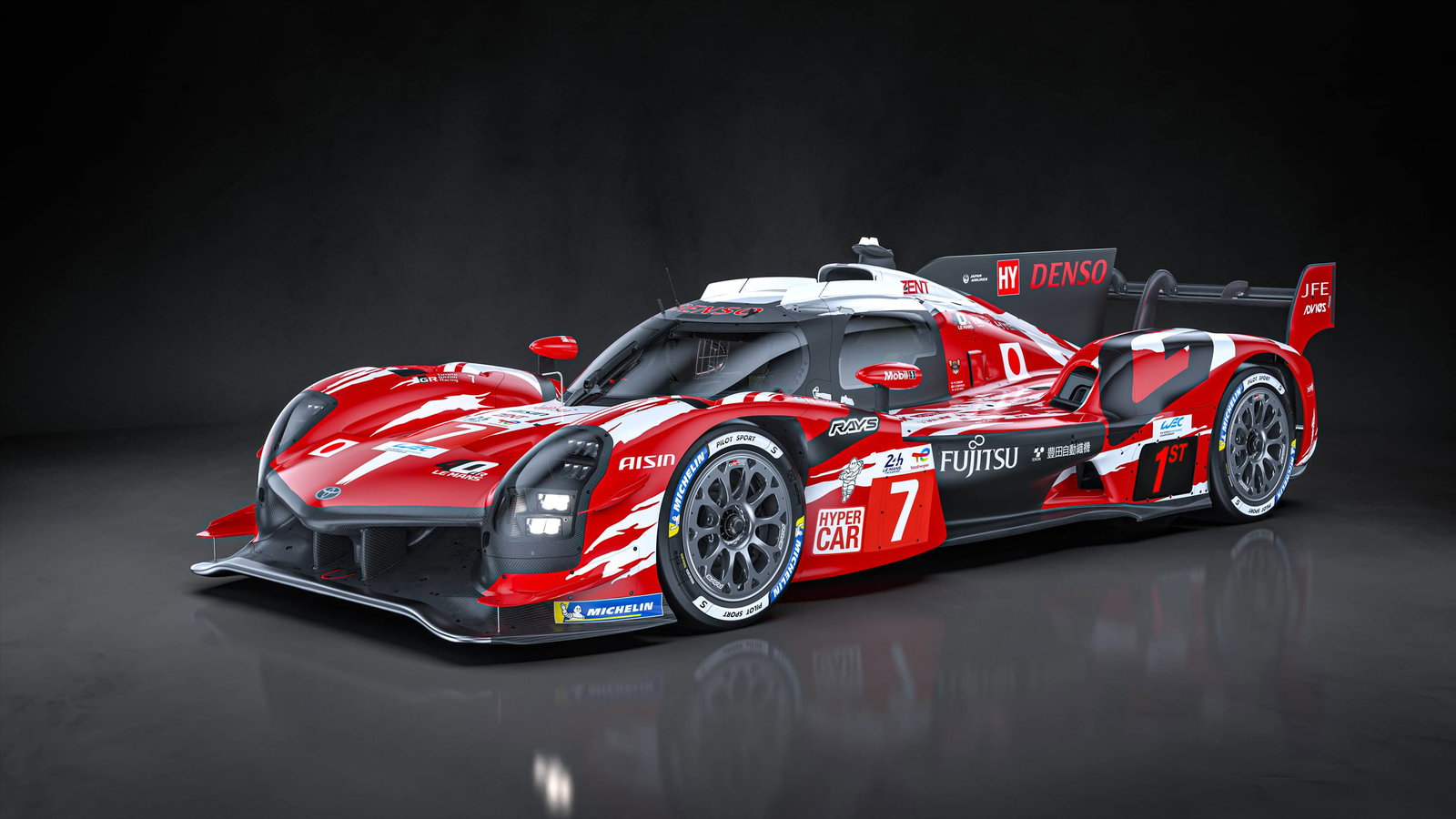 Toyota GR010 Hybrid Le Mans livery