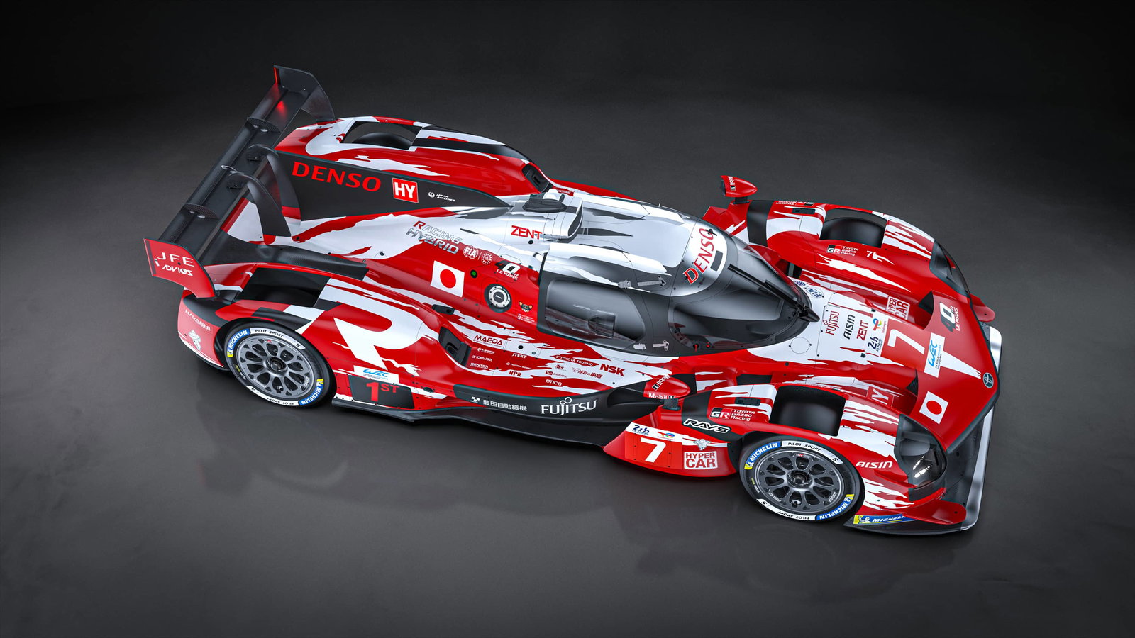 Toyota's special Le Mans livery