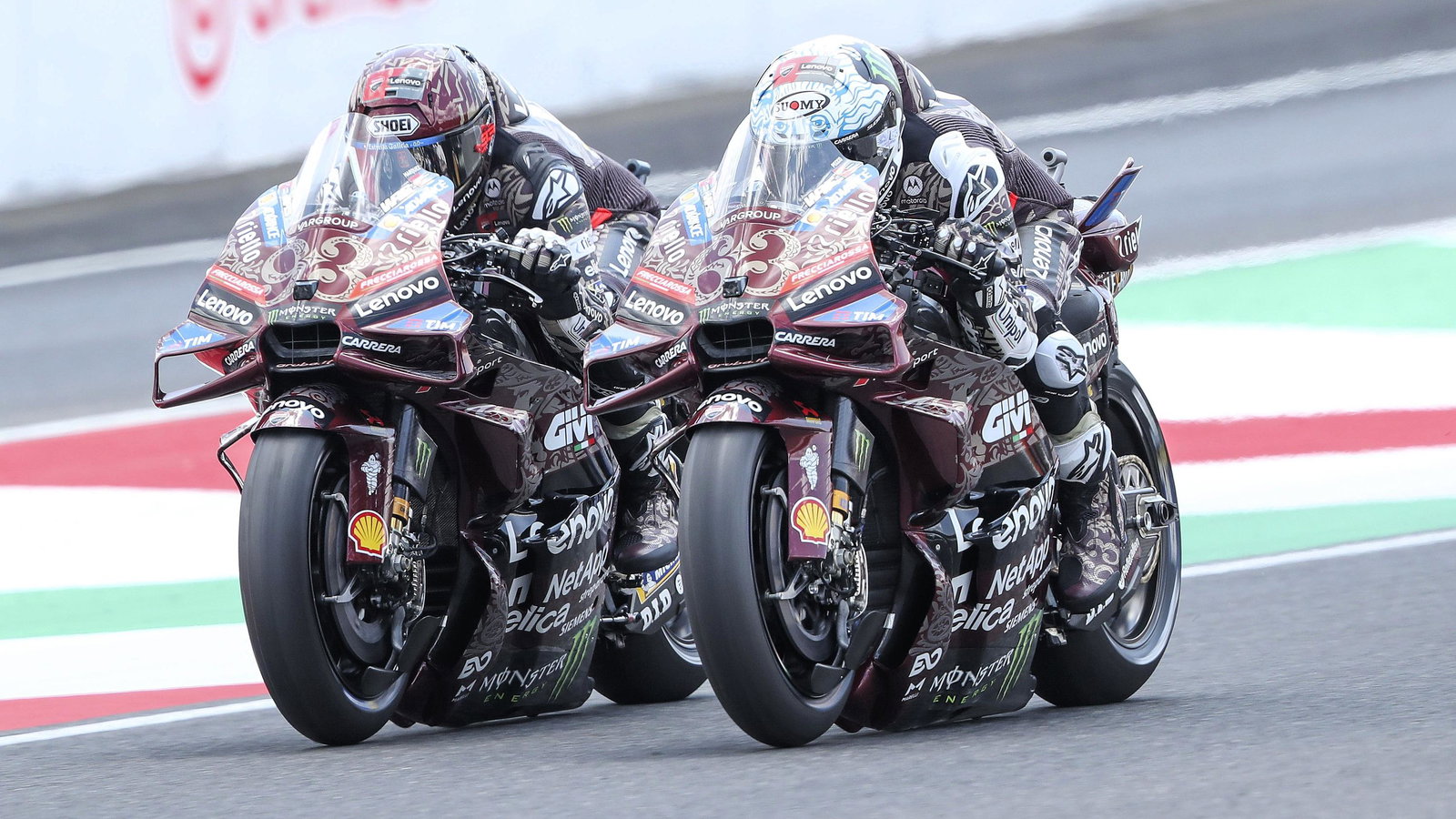 Francesco Bagnaia, Marc Marquez, 2025 Italian MotoGP