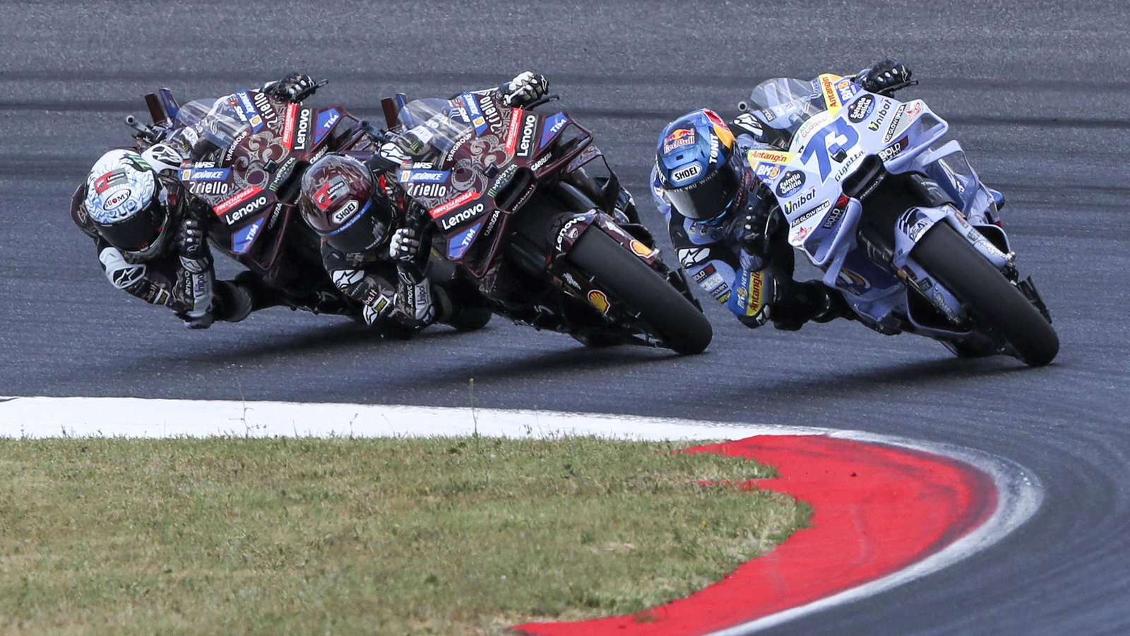 Alex Marquez, Marc Marquez, Francesco Bagnaia, 2025 Italian MotoGP