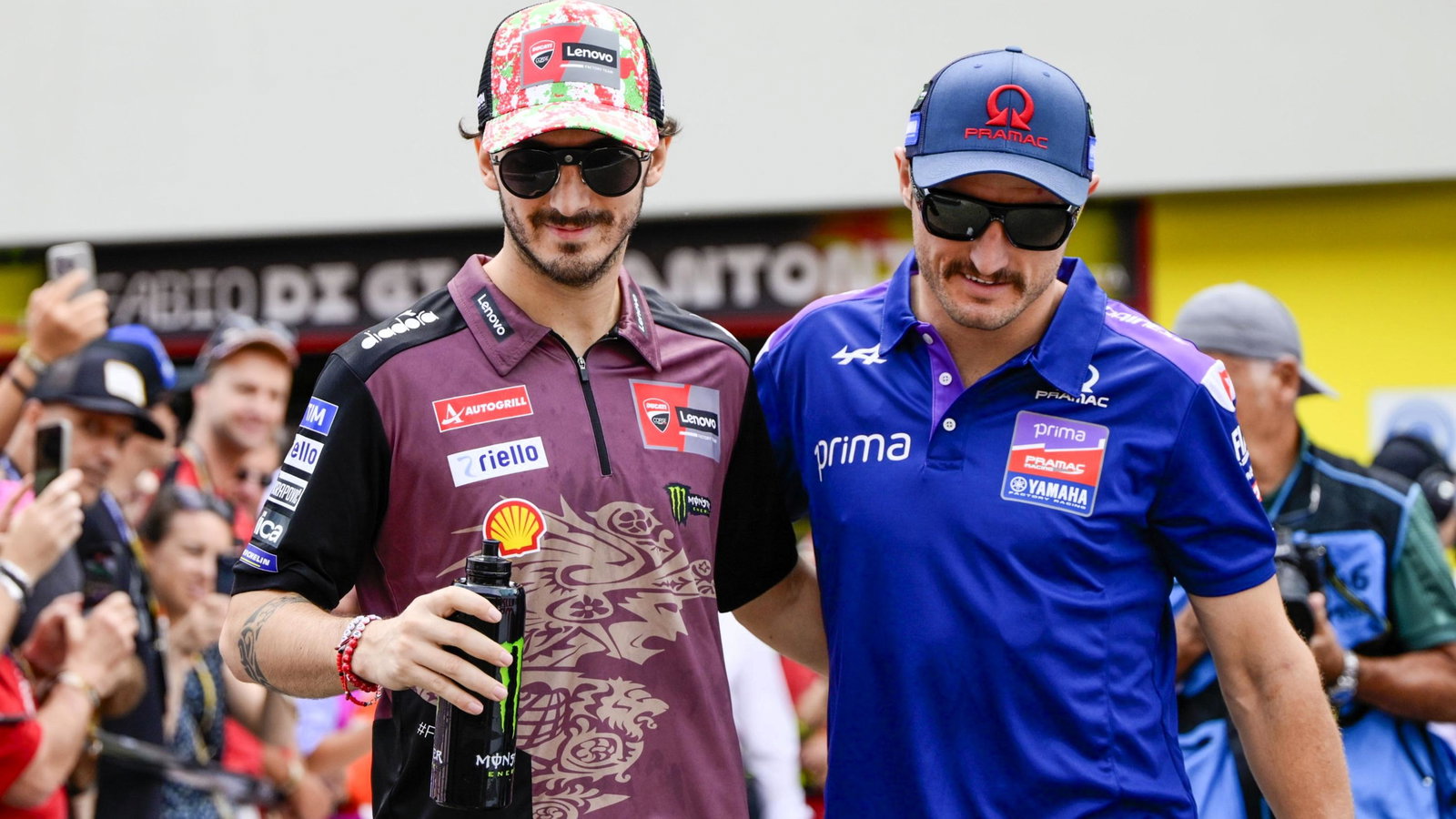 Bagnaia, Miller, 2025 Italian MotoGP