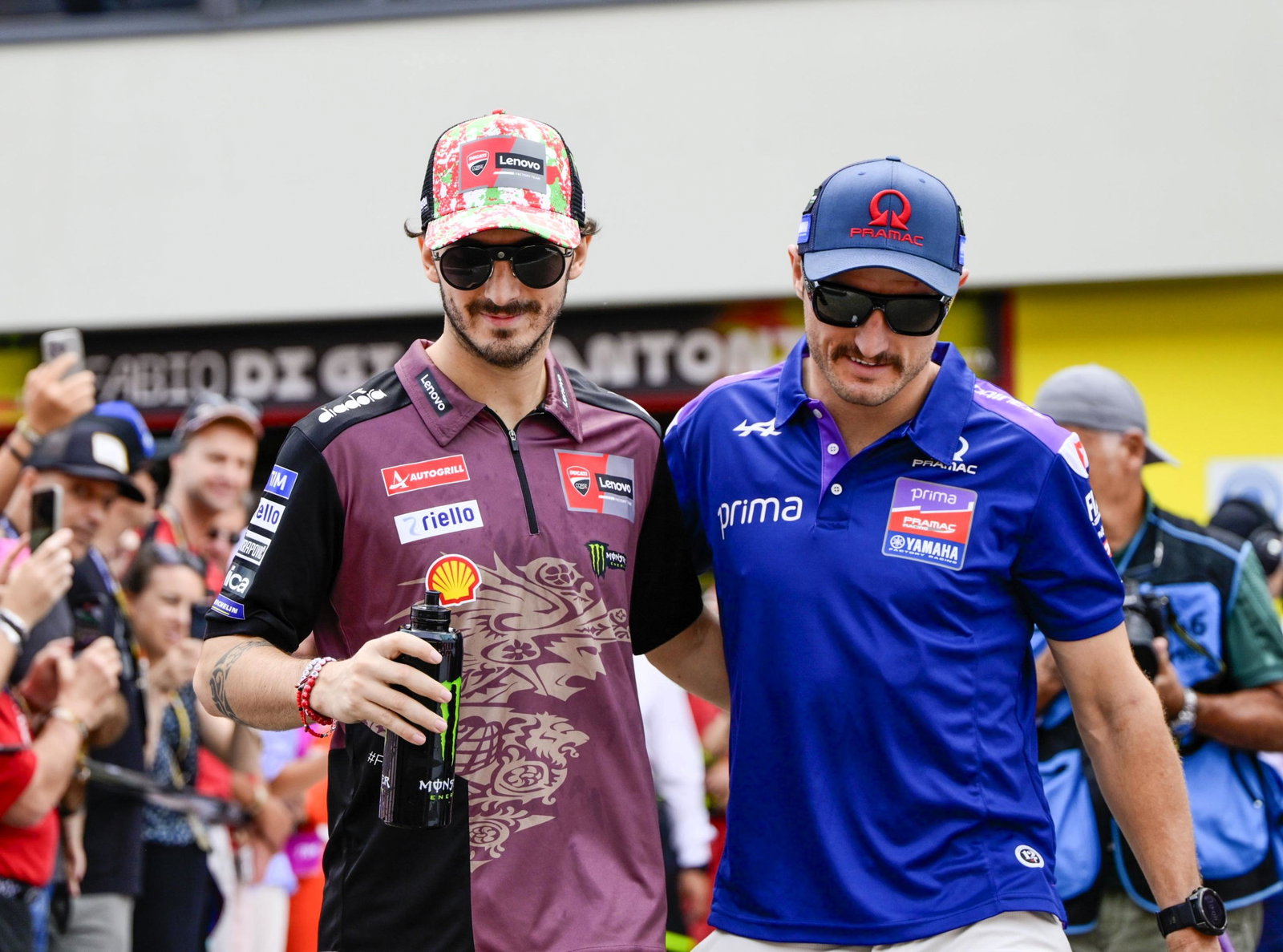 Bagnaia, Miller, 2025 Italian MotoGP
