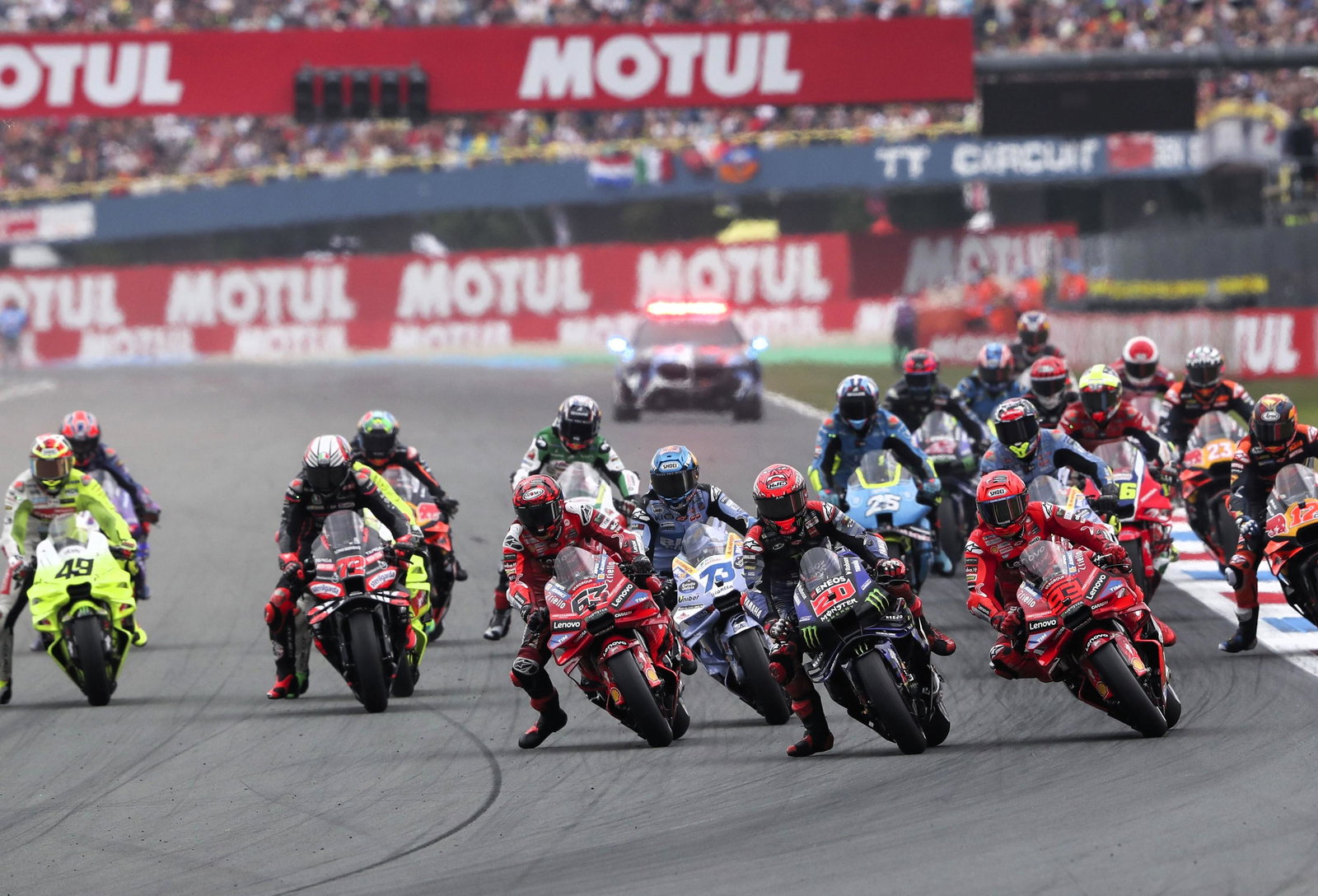 Start, 2025 Dutch MotoGP Sprint