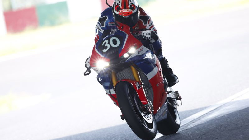 Iker Lecuona, Suzuka 8 Hours test. Credit: Honda.