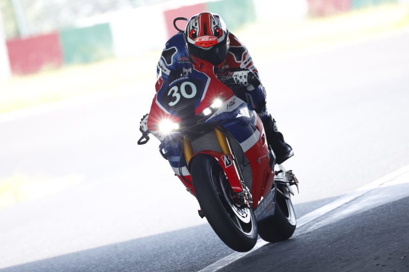 Iker Lecuona, Suzuka 8 Hours test. Credit: Honda.