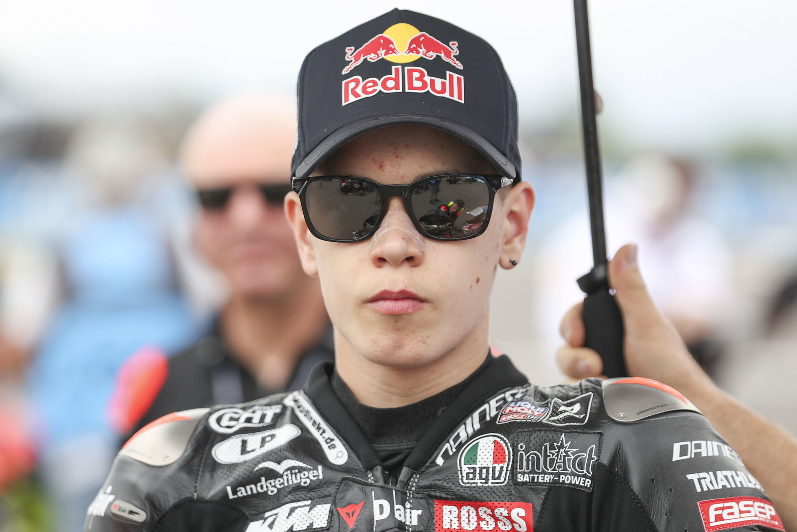 Guido Pini, 2025 Moto3 Argentinian Grand Prix, grid. Credit: Gold and Goose.