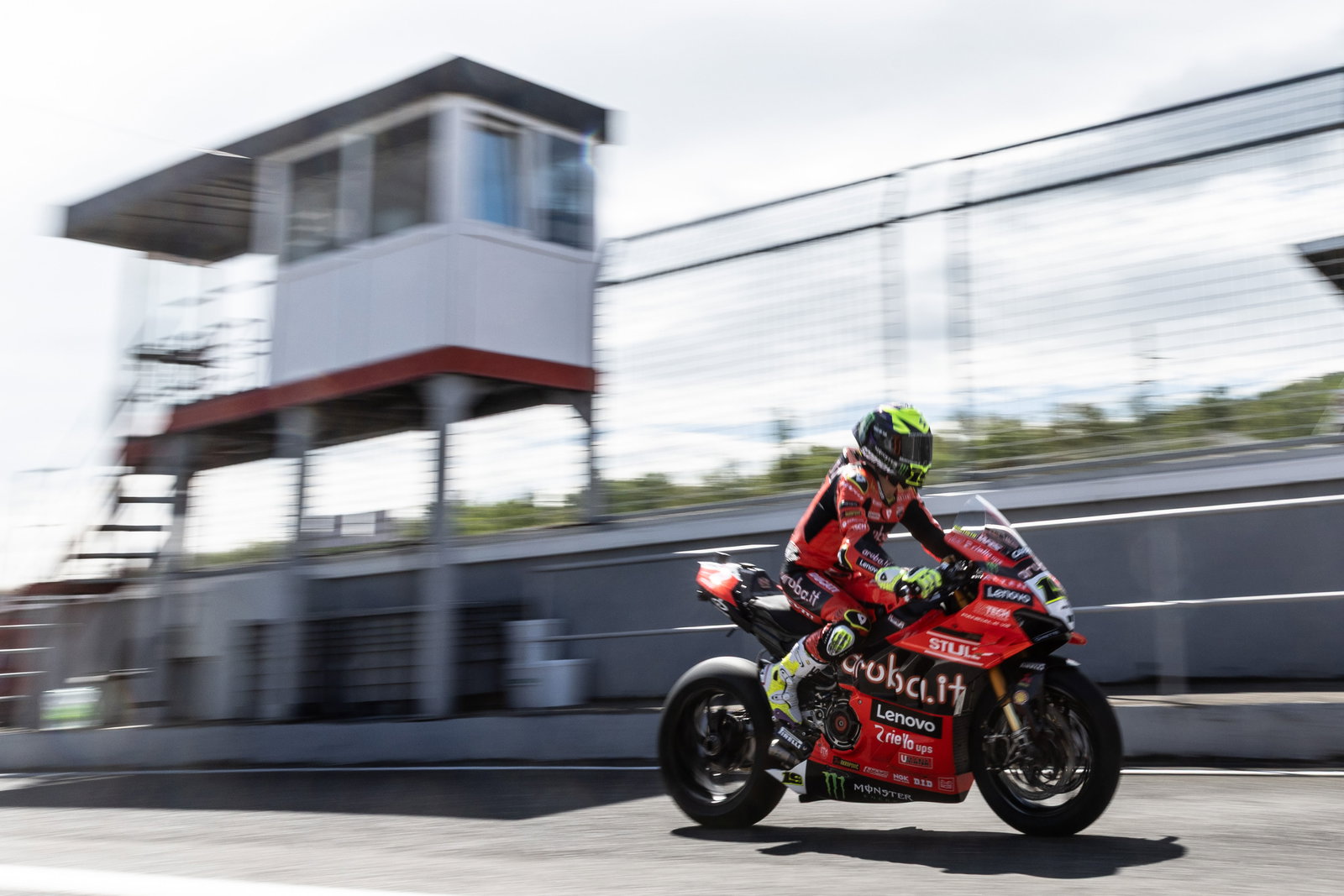 Alvaro Bautista, 2025 Czech WorldSBK. Credit: Gold and Goose.