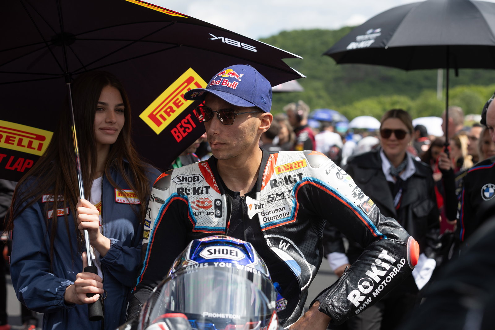 Toprak Razgatlioglu, 2025 Czech WorldSBK, grid. Credit: Gold and Goose.