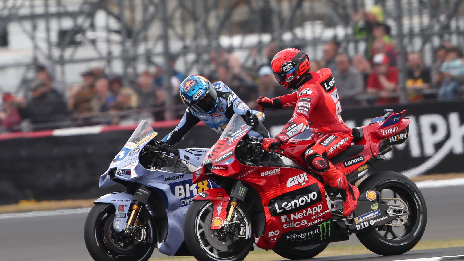 Alex Marquez, Marc Marquez, 2025 British MotoGP