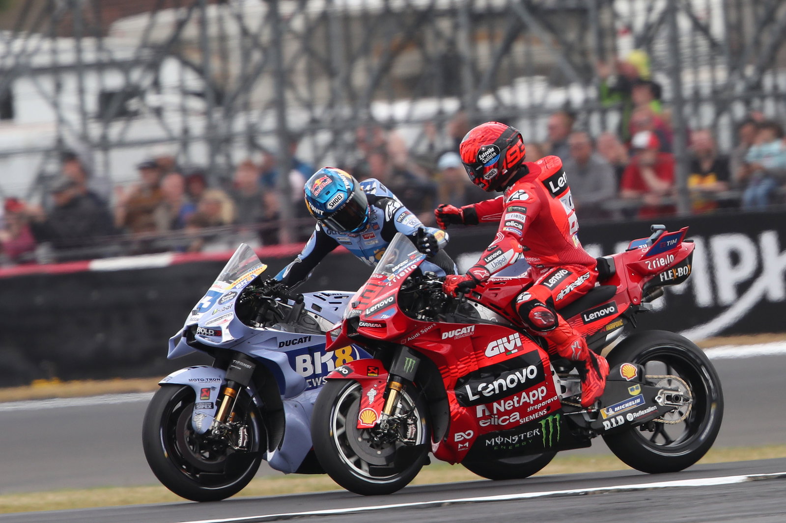 Alex Marquez, Marc Marquez, 2025 British MotoGP