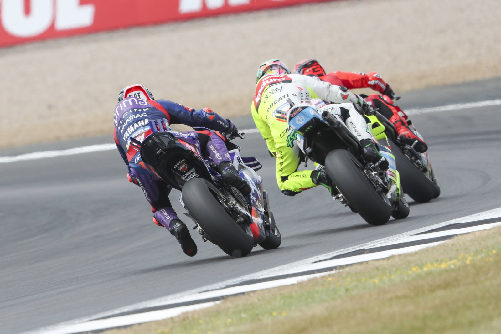 Jack Miller, Franco Morbidelli, Marc Marquez, 2025 British MotoGP