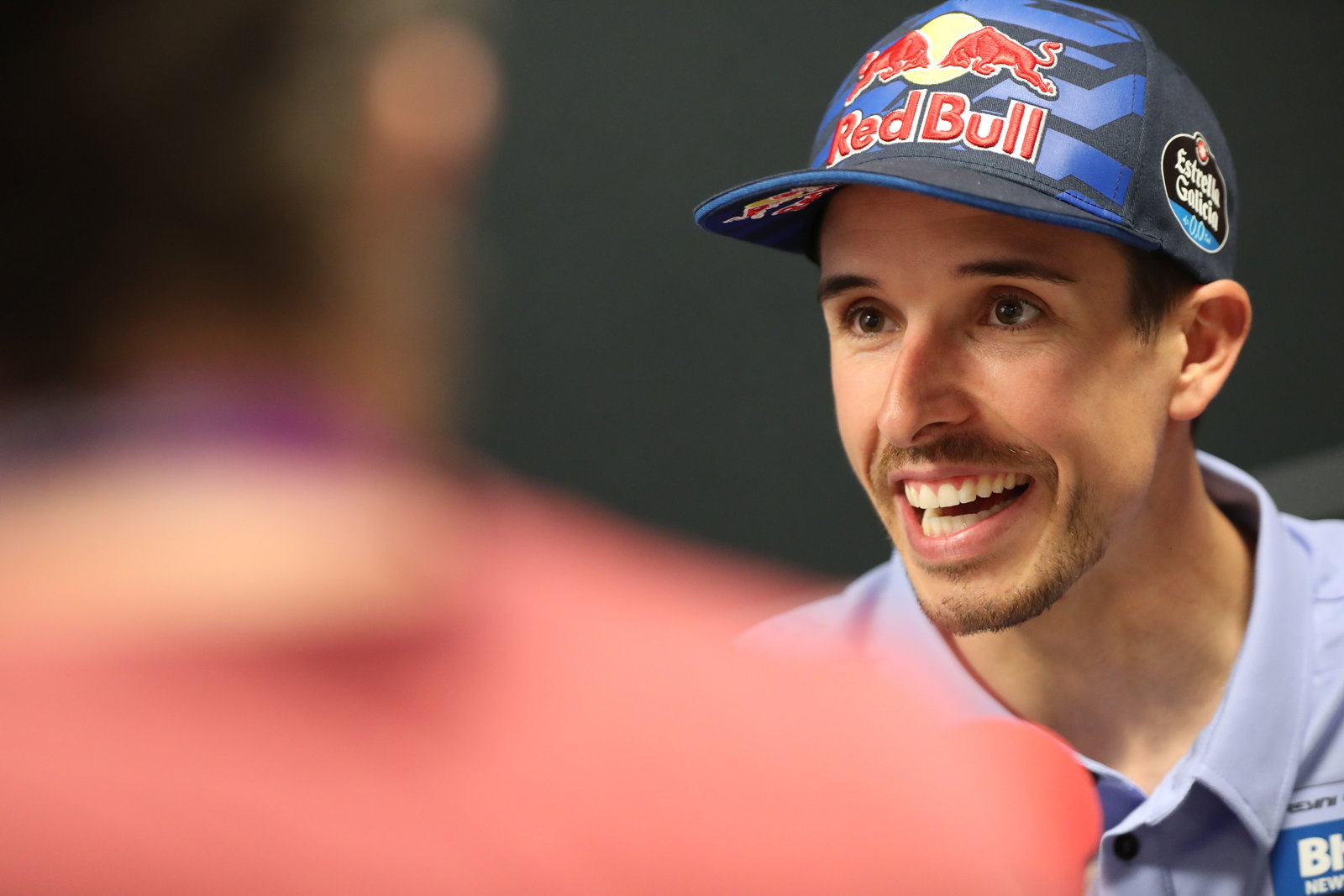 Alex Marquez, 2025 MotoGP Aragon Grand Prix, media debrief. Credit: Gold and Goose.