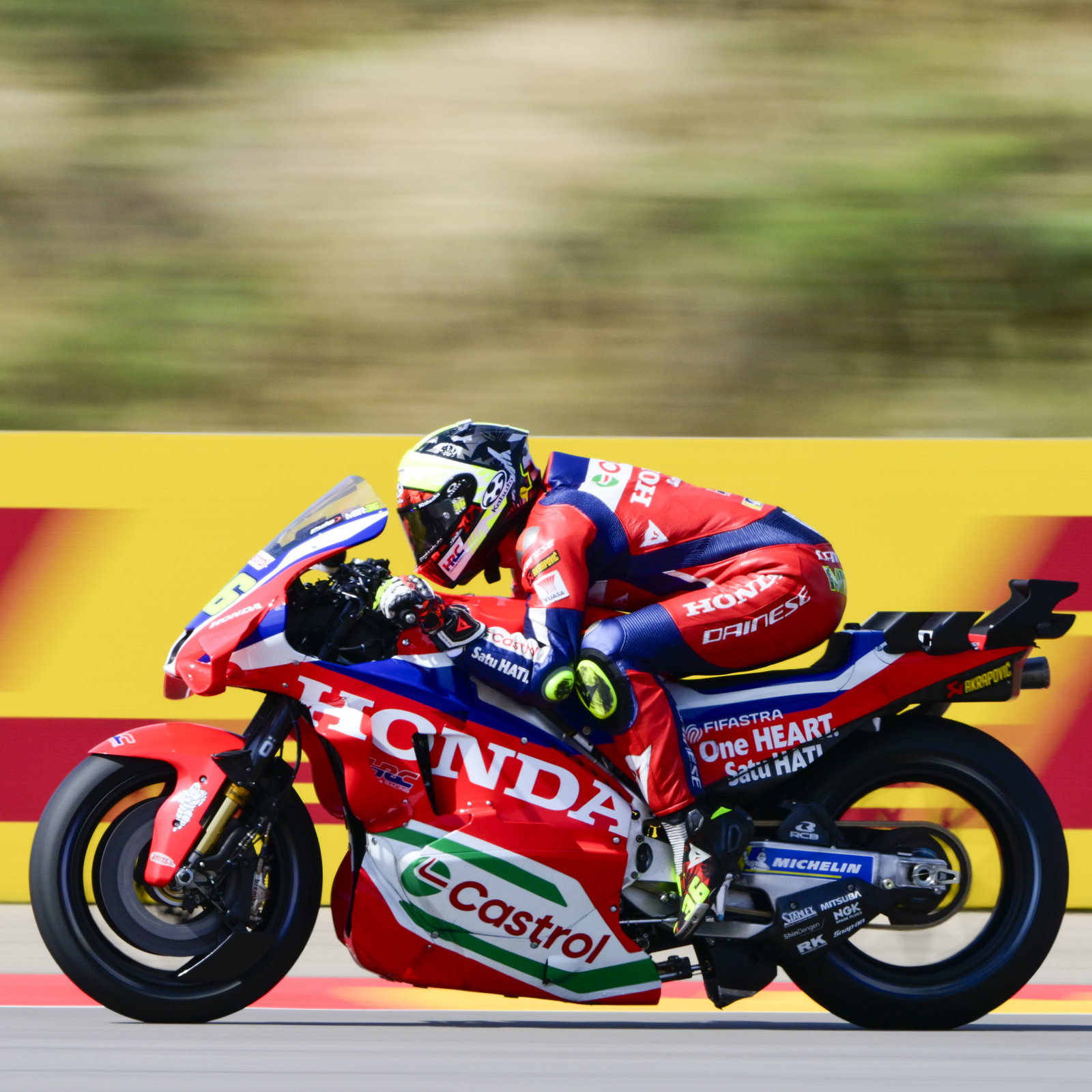 Joan Mir, 2025 MotoGP Aragon Grand Prix. Credit: Gold and Goose.