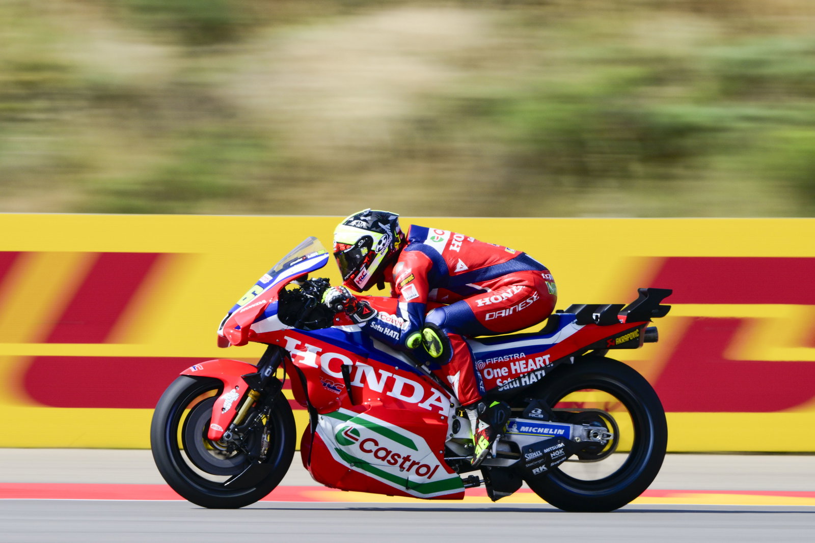 Joan Mir, 2025 MotoGP Aragon Grand Prix. Credit: Gold and Goose.