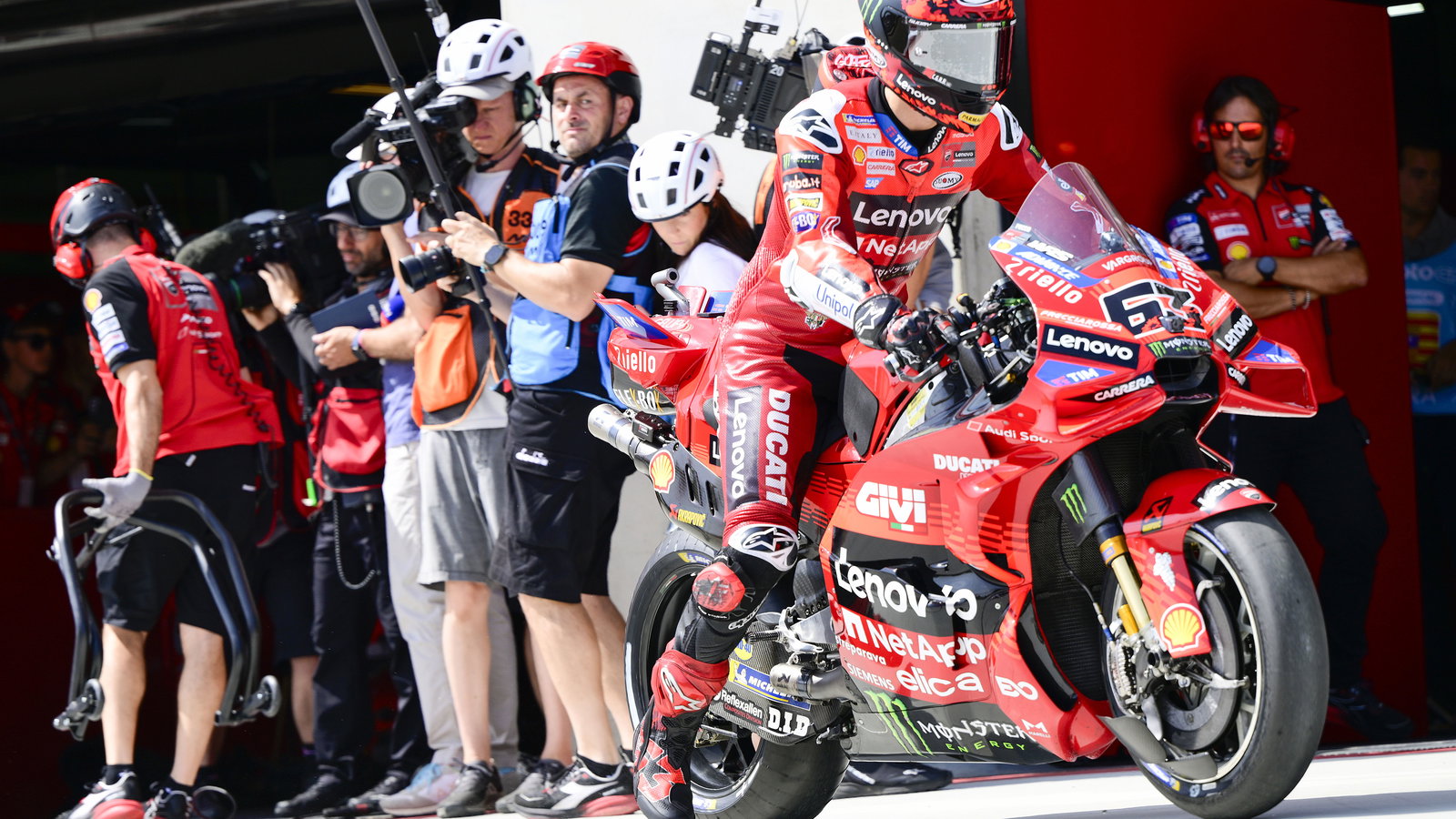 Pecco Bagnaia, Ducati Corse, 2025 Aragon MotoGP