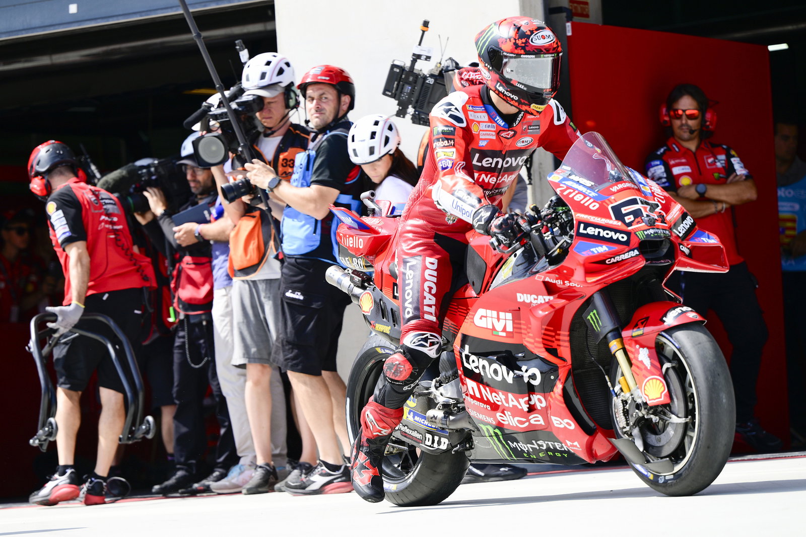 Pecco Bagnaia, Ducati Corse, 2025 Aragon MotoGP