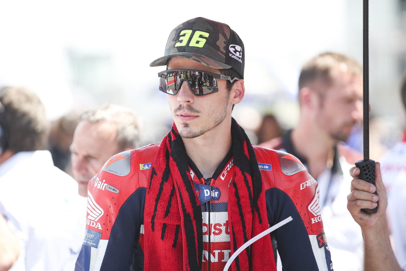 Joan Mir, 2025 MotoGP Aragon Grand Prix, grid. Credit: Gold and Goose