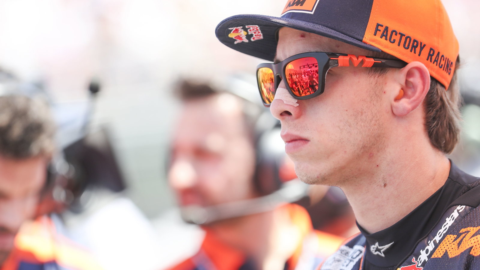 Pedro Acosta, 2025 MotoGP Aragon Grand Prix, grid. Credit: Gold and Goose.