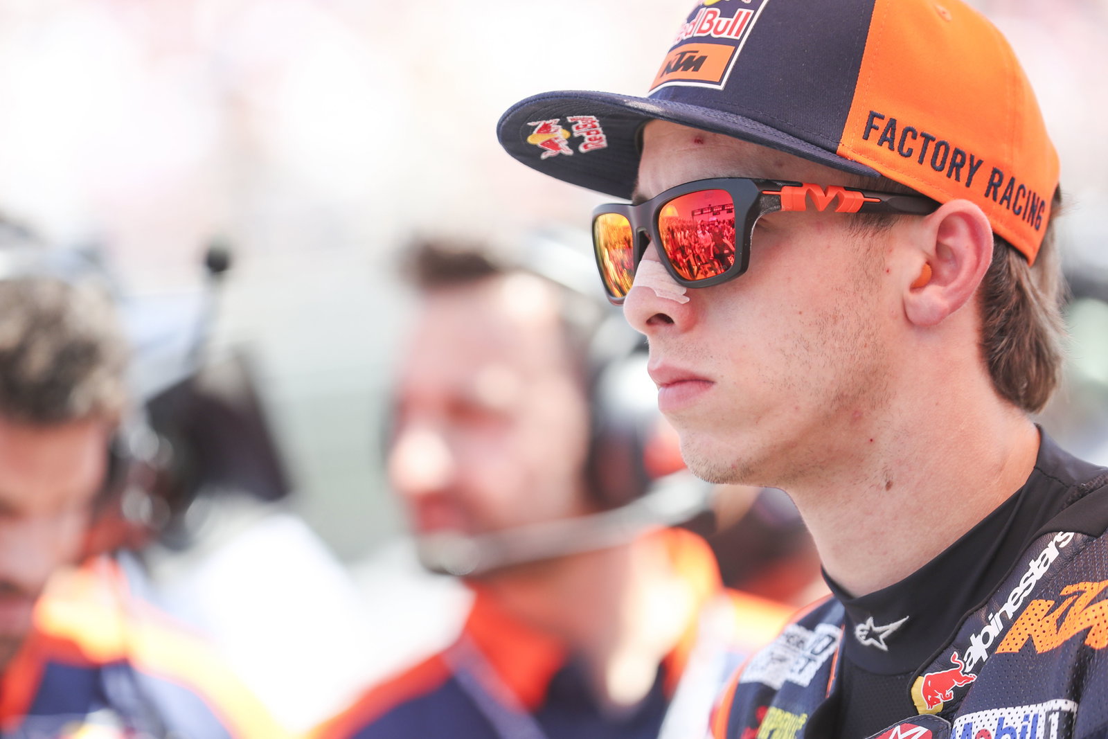 Pedro Acosta, 2025 MotoGP Aragon Grand Prix, grid. Credit: Gold and Goose.