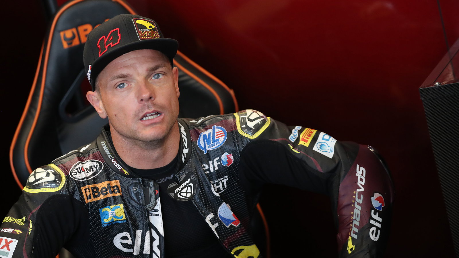 Sam Lowes, 2025 Emilia-Romagna WorldSBK, pit box. Credit: Gold and Goose.