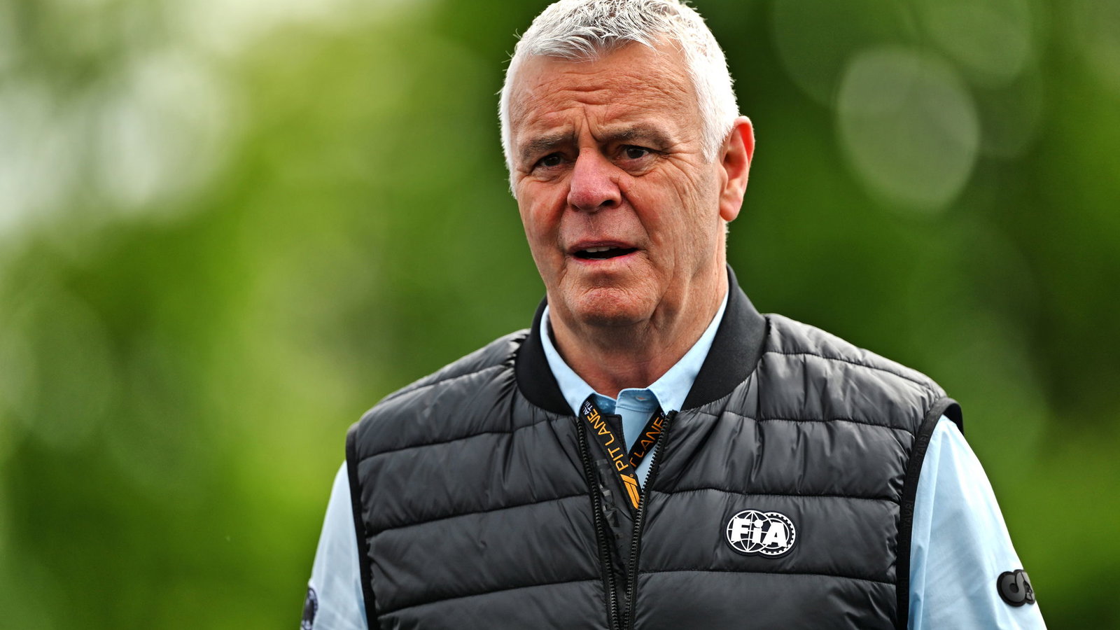 FIA steward Derek Warwick