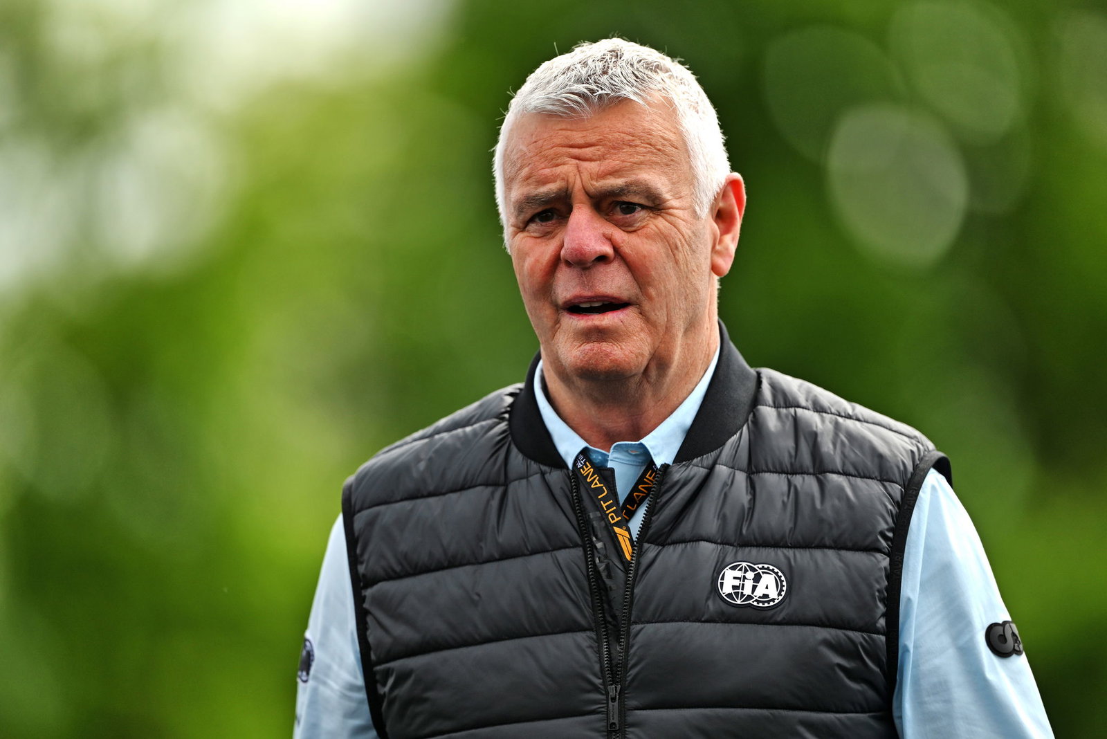 FIA steward Derek Warwick