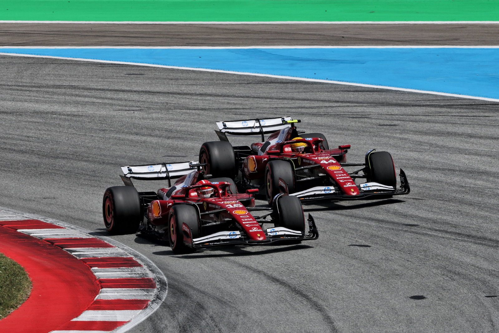 Charles Leclerc outperformed Lewis Hamilton in Spain