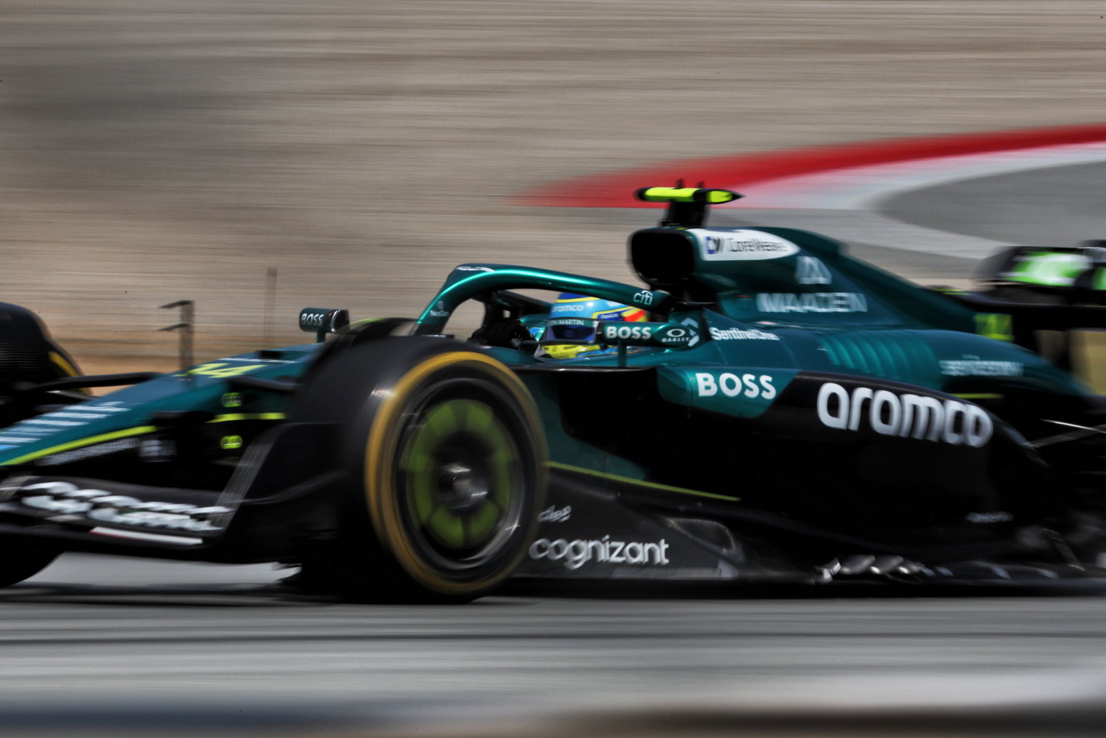 Alonso scored his first points of 2025 in Barcelona