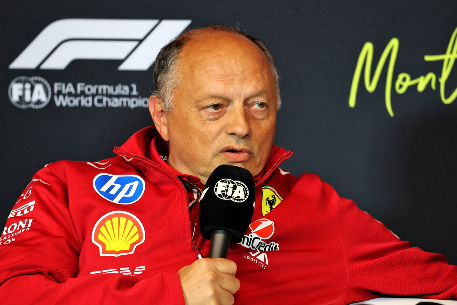 Ferrari team principal Fred Vasseur