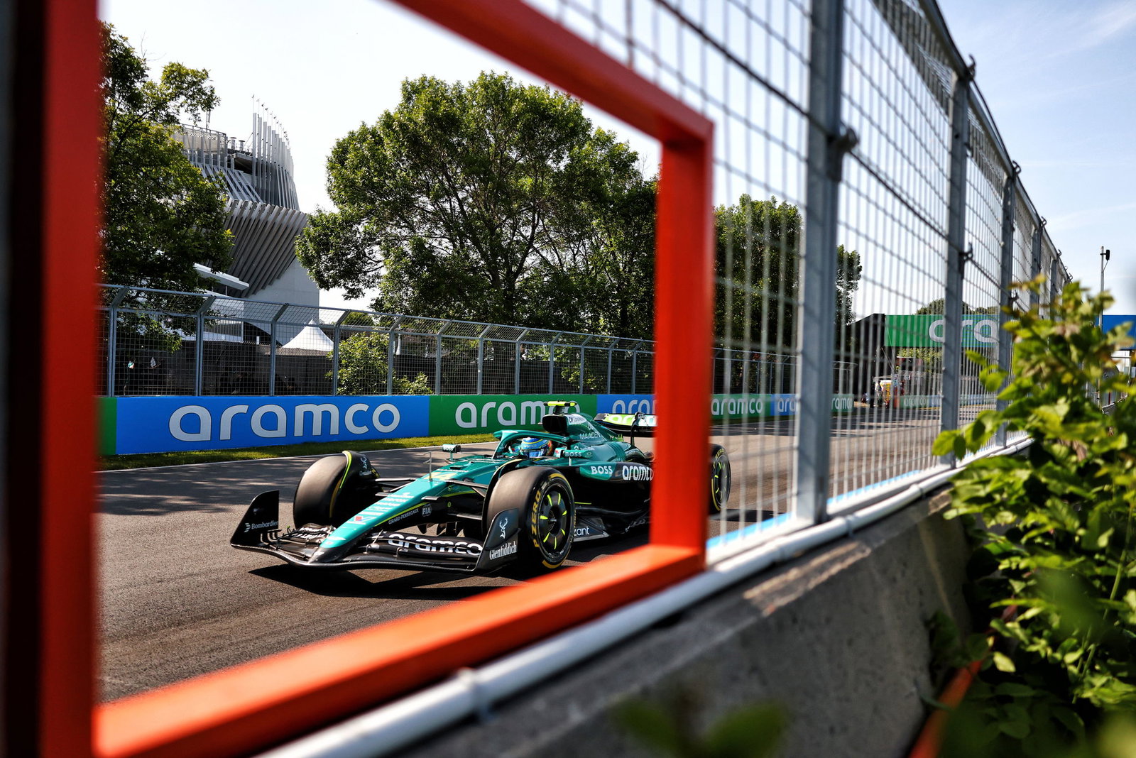 Alonso shone for Aston Martin 