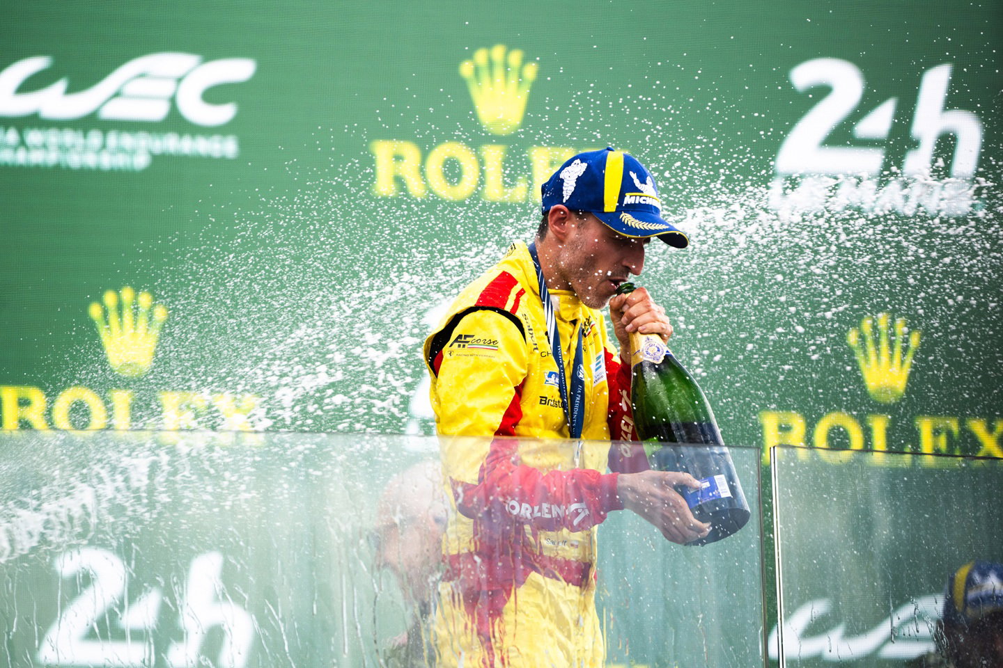 Race winner Robert Kubica