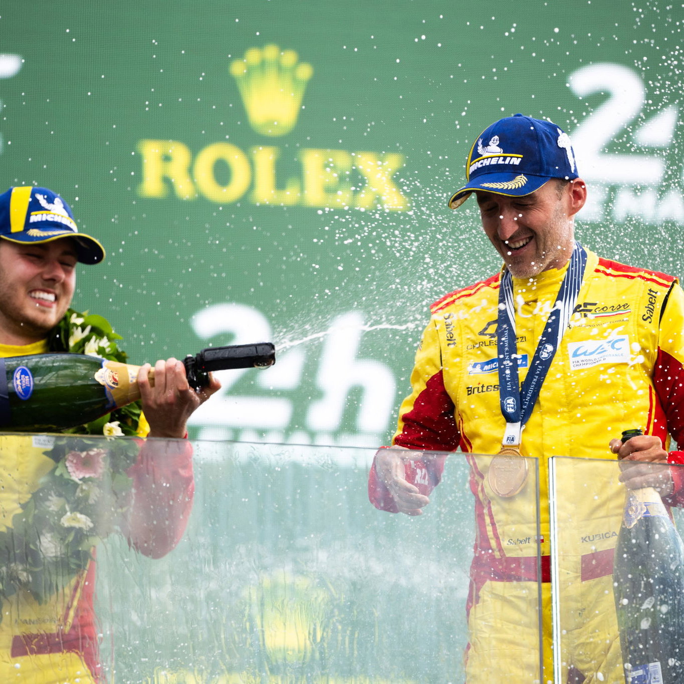 Robert Kubica, No.83 AF Corse Ferrari, 2025 24 Hours of Le Mans