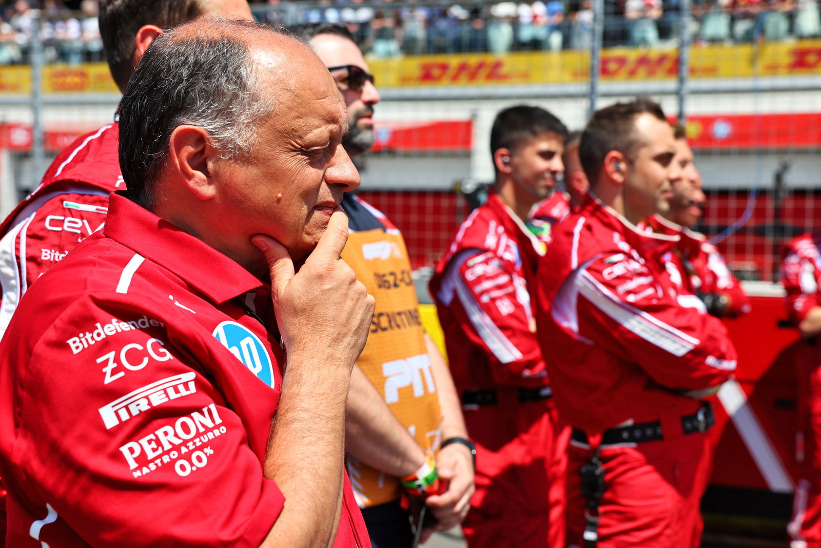 Ferrari team principal Fred Vasseur