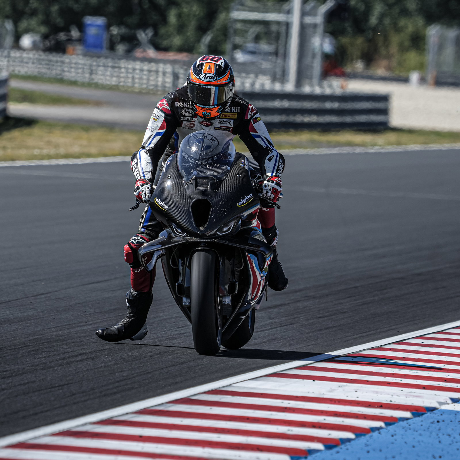 Michael van der Mark, 2025 Balaton Park WorldSBK 'stock' test. Credit: WorldSBK.