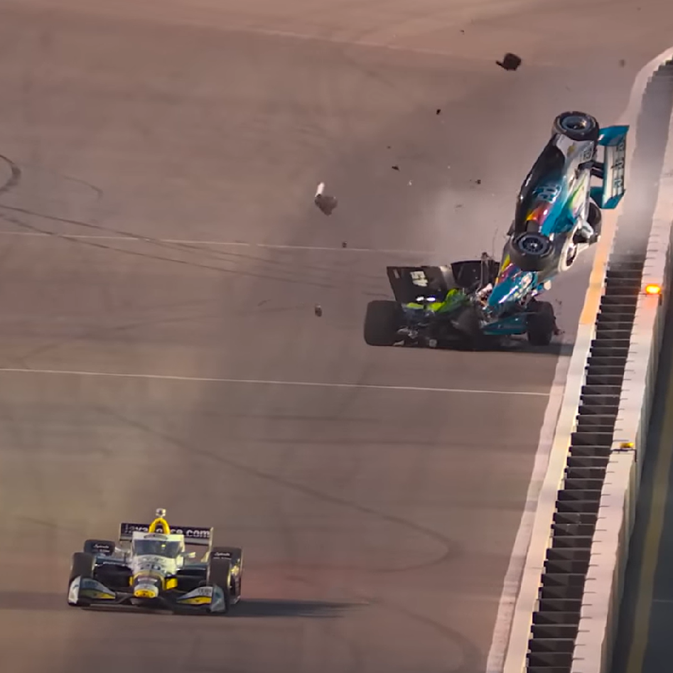 Josef Newgarden's crash