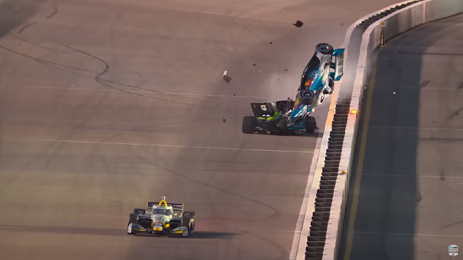 Josef Newgarden's crash