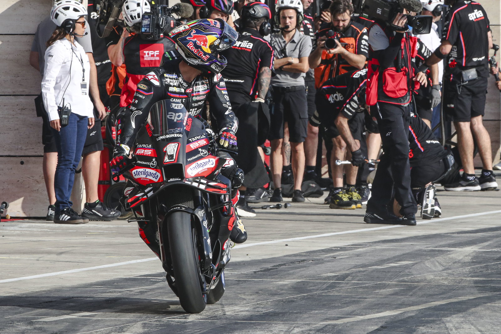 Jorge Martin, Aprilia Factory Racing, 2025 Qatar MotoGP