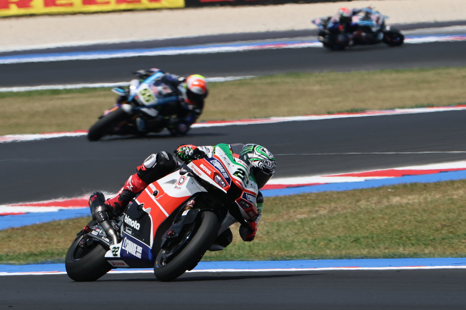 Alex Lowes, 2025 Emilia-Romagna WorldSBK. Credit: Gold and Goose